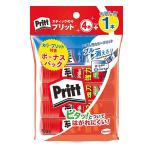 ショッピングprit スティックのり プリット 4本 カラープリット 1本 ボーナスパック レギュラーサイズ 10g 植物由来成分 プラス [02] 〔メール便対象〕