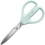 コクヨ ハサミ SAXA サクサ スタンダード刃 ライトブルー 右利き/左利き 封筒 ビニール 草花 革 段ボール 牛乳パック カード [02] 〔メール便対象〕