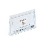 リヒトラブ クリヤーケース預金通帳マチ付 白 F-179シロ [02]