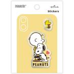  Snoopy наклейка акрил материалы стикер 2 листов входит Charlie Brown прозрачный цельный . обработка смартфон кейс PC декоративный элемент симпатичный [01] ( почтовая доставка объект )