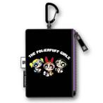  Powerpuff Girls катушка имеется Pas сумка пиксел искусство чехол для проездного билета IC карта кошелек для мелочи . эпоха Heisei популярный симпатичный Мали mo craft [01]