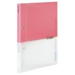 キャンパス プリントもとじやすい 2穴ルーズリーフバインダー B5 ピンク 100枚収容可能 コクヨ [02] 〔メール便対象〕