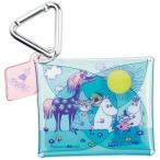  Moomin мульти- кейс Happy in Nature зеленый выход kalabina есть прозрачный материалы бардачок Северная Европа симпатичный отверстие Mark [02] ( почтовая доставка объект )