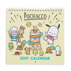 ポチャッコ 2021年 ウォールカレンダー M 壁掛け 予定シール付 サンリオ [02] 〔メール便対象〕
