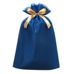  упаковка сумка подарок пакет бур nji- мешочек сумка LL индиго голубой .. noble лента есть подарок [01] ( почтовая доставка объект )