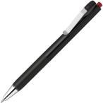油性ボールペン bLen U ブレンユー 0.5mm 赤インク バインダークリップ ブレない メモ 外出先 電話 接客 ゼブラ [01] 〔メール便対象〕