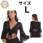  Berry танцевальный костюм гонки короткий рукав золотая монета tops L черный танцевальный костюм Mai шт. для презентация Performance костюмированная игра Event специальный Dance одежда сопутствующие товары 