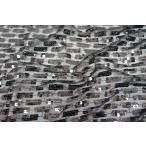  бальные танцы * танцевальный костюм ткань Британия производства si-k in сетка украшен блестками { Matrix - черный }50cm~10cm..10cm1892 иен ( включено )