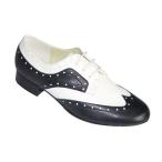  бальные танцы обувь джентльмен современный Dance обувь semi заказ белый чёрный 251201
