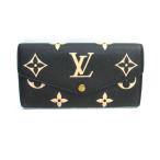 ルイヴィトン財布 新作 長財布 新品 ルイビトン財布 louis vuitton M80496 ポルトフォイユ・サラ モノグラム アンプラント バイカラー 正規ラッピング