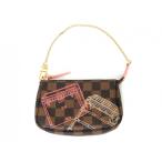 ルイヴィトンポーチ  アクセソワール ダミエ ポーチ ミニポシェット トランク LOUIS VUITTON限定品