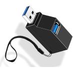 USB ступица [USB3.0+USB2.0*2 порт ] высокая скорость легкий мобильный удобный черный (1 шт. комплект ) usb ответвление usb3.0 ступица usb расширение usb дистрибьютор usb ступица маленький размер 