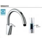 キッチン用タッチレス水栓　乾電池式ナビッ