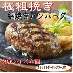 ショッピングハンバーグ ハンバーグ専門店がお届けする【網焼きハンバーグ 200g×4】