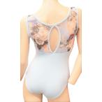 SOPHIAl rose сетка отверстие задний Leotard l голубой 