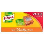 (Knorr (クノール)) チキンキューブ20パックあたり (x4) - Knorr Chicken Cubes 20 per pack