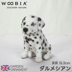 ダルメシアン 仔犬 子犬 犬 オブジェ オーナメント ガーデンオーナメント 置物 ガーデニング リアル アニマル 動物 かわいい ペット ウービア woobia 直送