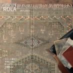 ショッピングアジアン ラグ 140×200cm ローラ コットン100％ 手洗いOK 床暖房 4.5畳 おしゃれ ナチュラル アジアン ヴィンテージ リビング ダイニング ワンルーム ROLA