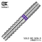 ダーツ バレル ターゲット TARGET SOLO 80 GENERATION-3 ソロ80 ジェネレーション3 小野恵太モデル (ポスト便OK/10トリ)