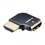 HDMI адаптер L type ( левый ) Sanwa Supply AD-HD29LYL HDMI оборудование обратная сторона сторона. кабель электропроводка . аккуратный побудить совершить,HDMI L type угол левый направление адаптер,8K соответствует 