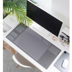  универсальный настольный коврик мышь соответствует большой предотвращение скольжения царапина предотвращение офис письменный стол большой размер 80×32cm память место хранения карман есть dar-deskmat