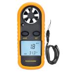 風速計 風速 計測 デジタル 高精度 操作簡単 手軽 温度計 搭載 室外 作業現場 漁業 農業 スポーツ 台風 記録 数値 el-huusoku