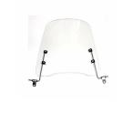  простой установка мопед скутер ветровой экран мотоцикл panel защита защита от ветра высота 42cm толщина 3mm