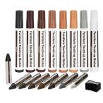  мебель ремонт маркер (габарит) 16шт.@ пол напольное покрытие ремонт ремонт комплект ремонт авторучка мелки царапина .. царапина удаление дверь пол 