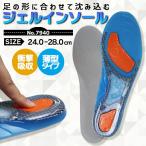 【即日発送】インソール 7940 中敷き ジェル素材 衝撃吸収 薄型タイプ 安全靴 スニーカー セーフティシューズ 喜多 送料無料