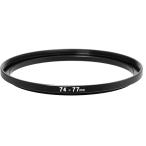 NinoLite ステップアップリング74mm→77mm カメラレンズ用 アルミ合金製 アダプターリング(Step-Up Ring)