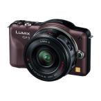  Panasonic беззеркальный однообъективный камера LUMIX GF3 электрический zoom комплект sen Sure ru Brown DMC-GF3X-T