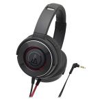  Audio Technica SOLID BASS портативный наушники бас черный красный ATH-WS550 BRD