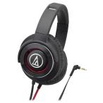  Audio Technica SOLID BASS портативный наушники бас черный красный ATH-WS770 BRD