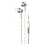 ONKYO kana ru type earphone semi open / high-res sound source correspondence / control Mike attaching white E700MW