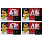 TDK кассетная лента AE 10 минут 4шт.@AE-10X4F