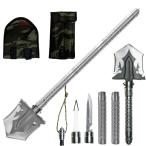 AGOSELVA многофункциональный лопата складной три уровень руль высокая интенсивность антикоррозийный легкий проект автомобильный лопата кемпинг альпинизм садоводство лопата для снега грязь брать . предотвращение бедствий срочный two 