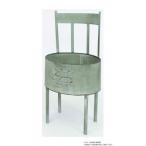 村田屋産業 ジャルダンチェアポット グリーン 5737