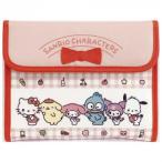 Sanrio Sanrio красный проверка гофра мульти- кейс SJM-2501