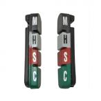 ユニコ(UNICO) SCS ブレーキシュー605A(交換用ブロック) 4507