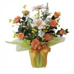  искусство klieishon свет. приятный . искусственный цветок Sunset rose 468R80