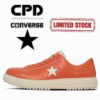 【2025FW限定】CPD コンバース CONVERSE 安全靴 ONESTAR PS 33702010 ワンスター オレンジ プロスニーカー ローカットシューレース 紐 JSAA規格