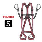 タジマ TAJIMA 新規格 フルハーネ+スランヤードセット A1GSSJR-WL2RE Sサイズ ライン赤 GS蛇腹ダブルL2セット SEGハーネス