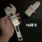 ショッピングau 三貴 MIKI 工具ホルダー 工具差し SPH80-AU モンキーレンチ+他SPHホルダー オールステンレス 本革 着脱SPHタイプ