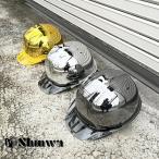 シンワ Shinwa ヘルメット SS19Vプロ ミラー加工ヘルメット 艶消しブラック ビニールあご紐/耳紐付き 進和化学工業