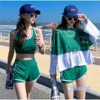  купальный костюм женский 3 позиций комплект лето частота u парео resort накладка имеется body type покрытие UV cut мама купальный костюм морская вода .. вода способ симпатичный 20 плата 30 плата 40 плата 