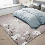 ラグ 北欧 おしゃれ 3畳 ラグマット 洗える カーペット 厚手 ホットカーペットカバー 北欧風 洗える オールシーズン かわいい 花柄 夏用 ラグ カーペット 春