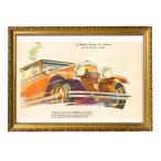  роскошный Vintage способ A3 рама деревянная рама P2795 Ad ba Thai Gin g Classic машина Гудзон 1931 Ame машина retro 