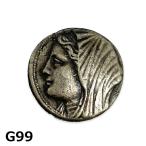  копия монета старый плата Греция fili Stith танк серебряная монета монета монета 240~215BC античный G99