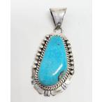 インディアンジュエリー ターコイズ ペンダントトップ 11 ネイティブ カントリー ウエスタン ナバホ シルバー925