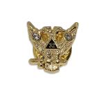  франкмасон 32 этаж класс двойной Eagle . золотой цвет булавка bachiLFB1121 свободный me-sonG Mark тайное общество свободный me-son